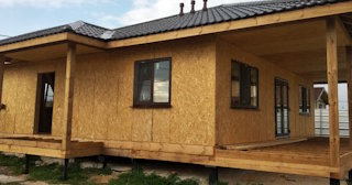 Одноэтажный дом из панелей под ключ в прохладном - Строй-Прх от 135590 рублей