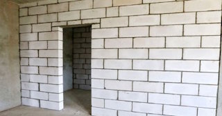 Перегородки из газобетона от 2086 рублей - возведение и монтаж в прохладном