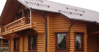 Строительство дома из оцилиндрованного бревна в прохладном - от 135590 рублей